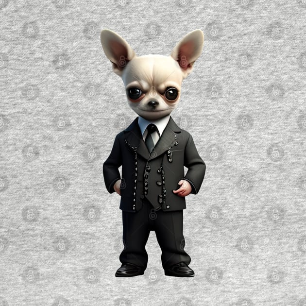 Chihuahua gentleman by IDesign23